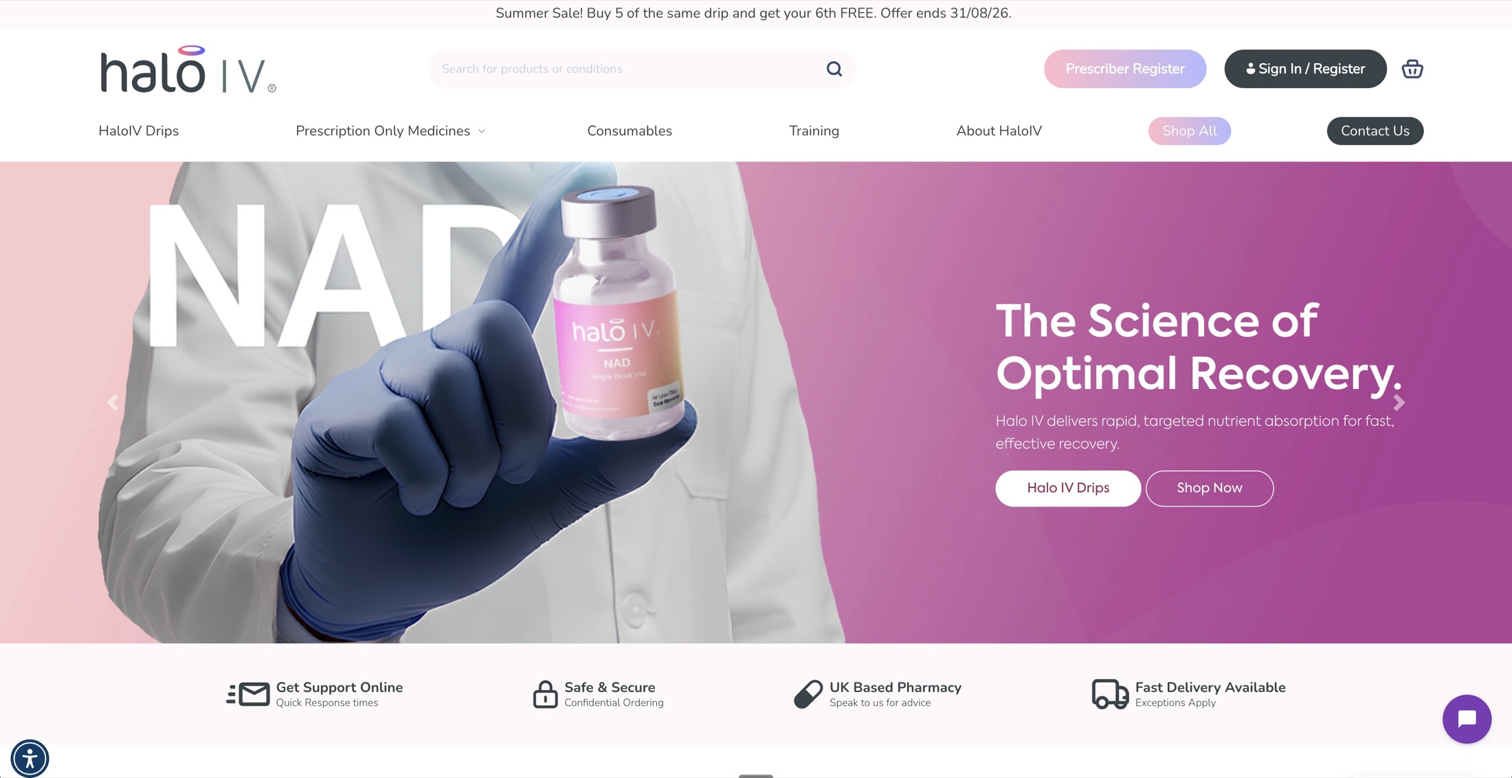 Halo IV website created by Pharmacy Mentor