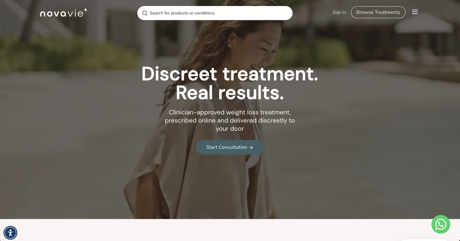 NovaVie online pharmacy website designed by Pharmacy Mentor