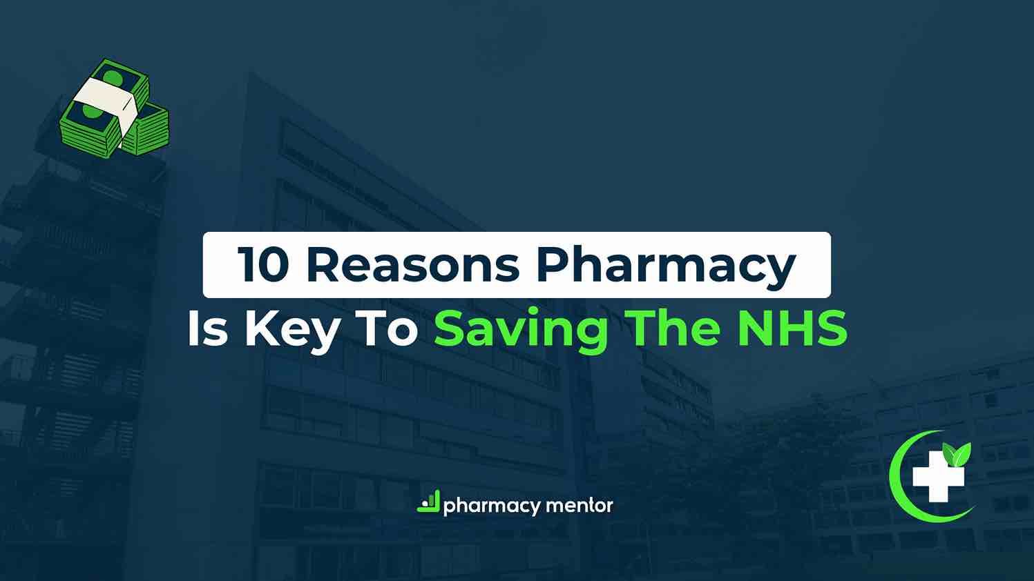 How are private pharmacies supporting and saving the NHS?