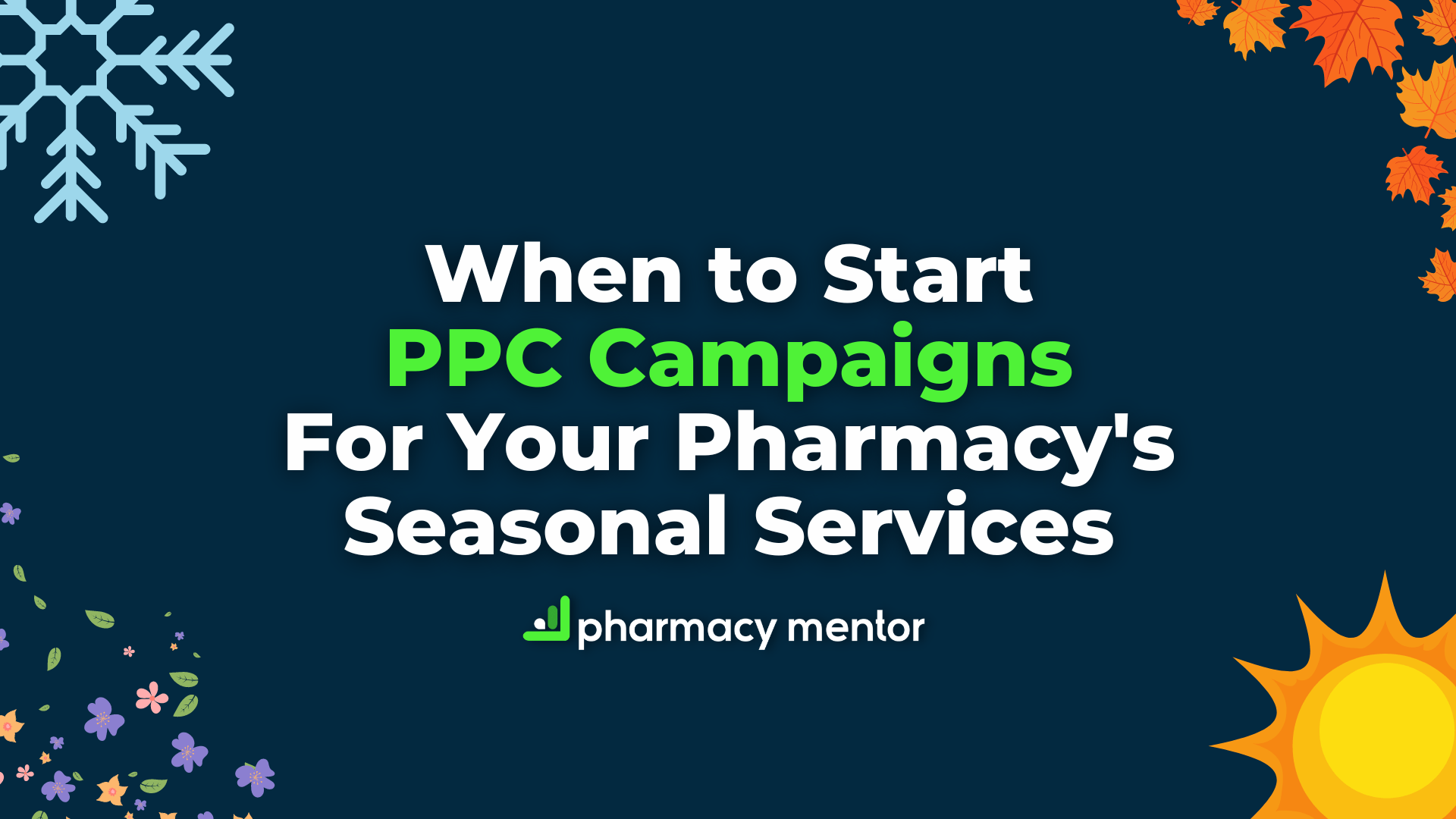 ppc campaigns for pharmacy