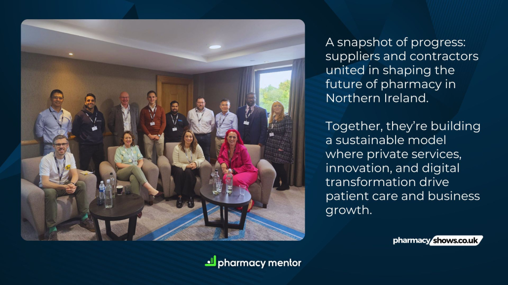Northern Ireland Pharmacy brunch team photo