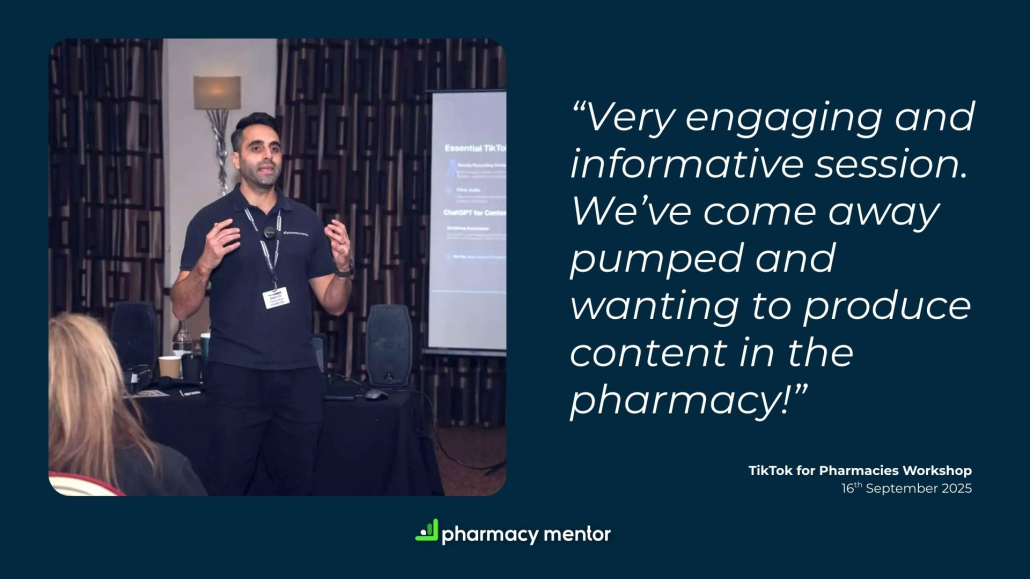 TikTok for pharmacies Workshop