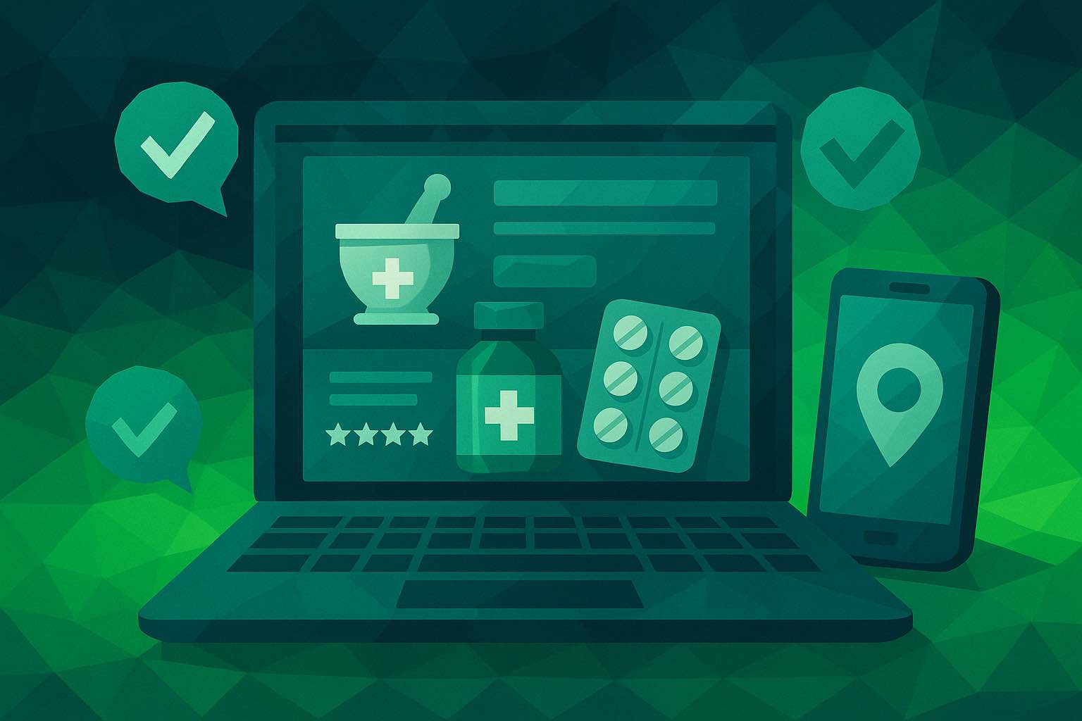 Is AI recommending your online pharmacy on search enginges like Google? 