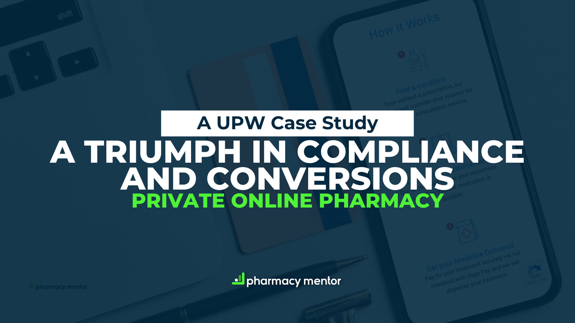 Private online pharmacy website development
