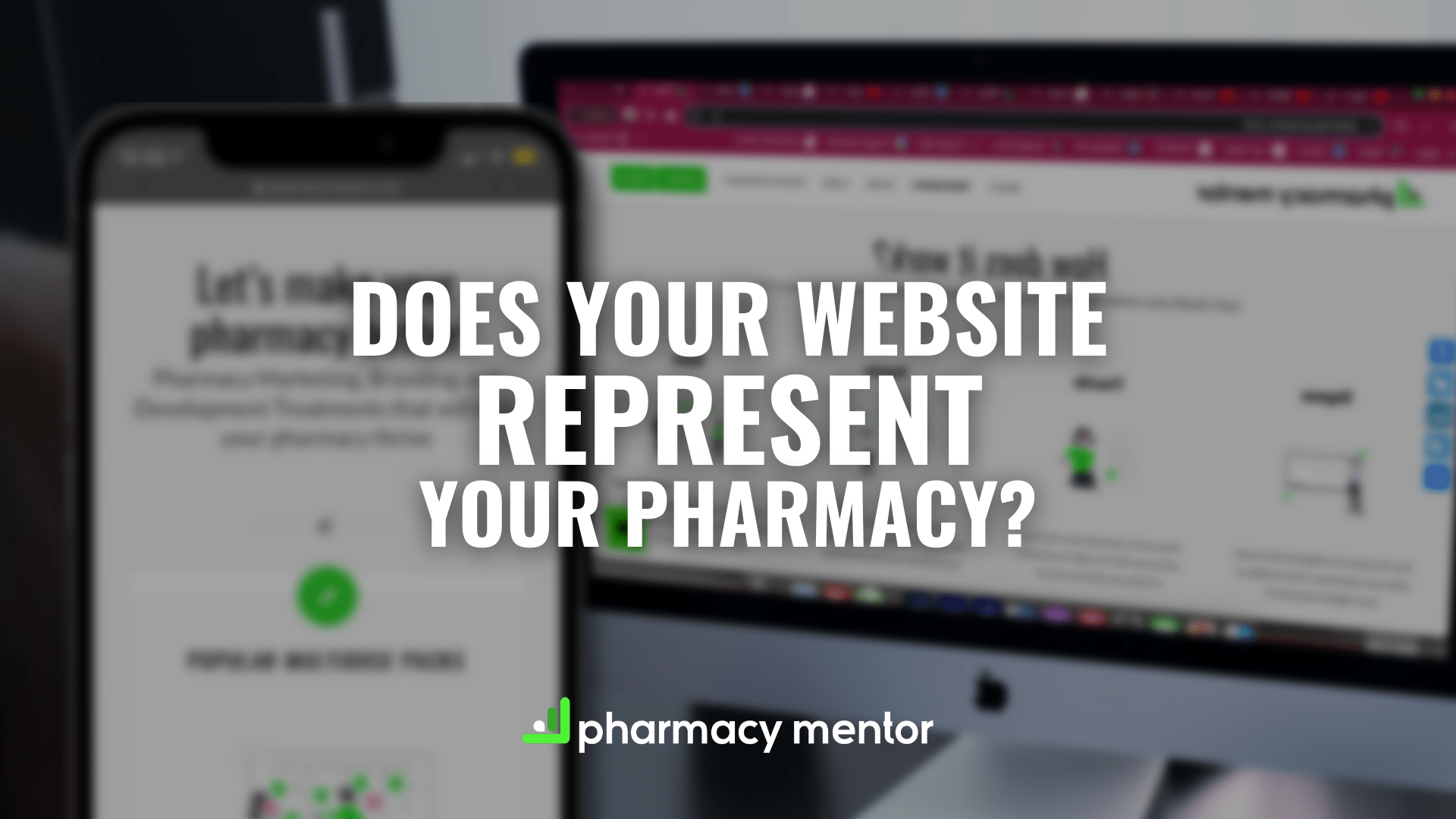 What does a good pharmacy website look like