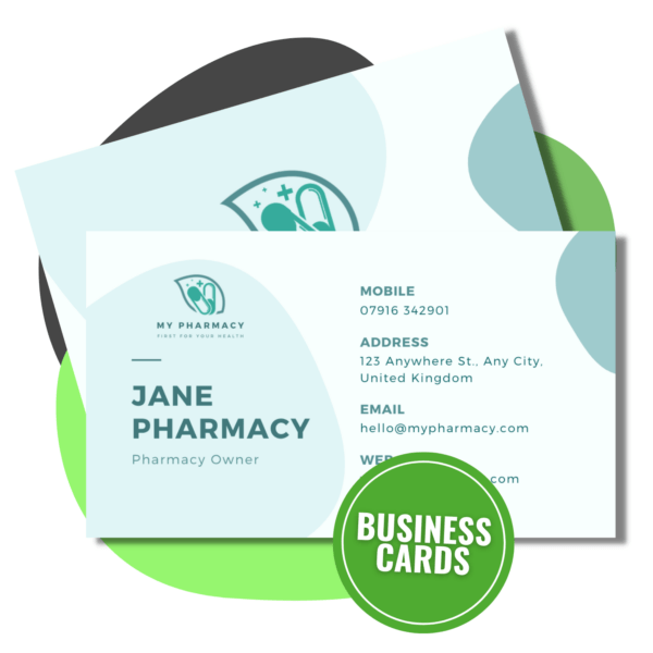 Pharmacy Business Cards 3