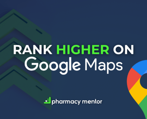 rank higher on google maps for pharmacies