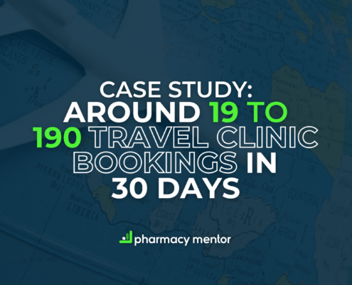 Around 19 to 90 Travel Clinic Bookings in 30 Days